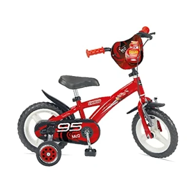 Image of Huffy, Disney Cars Baby Boys 12 Inch Bicycle, Red, One Size