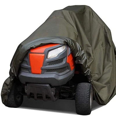 Image of JTYX Riding Lawn Mower Cover Durable and Waterproof Protective for Your Ride On Garden Outdoor Tractor Family Lawnmower