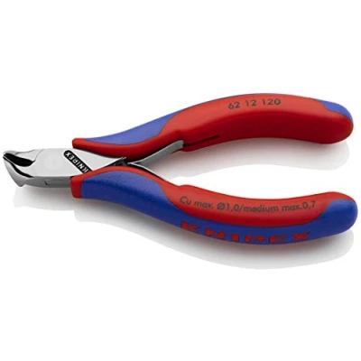 Image of KNIPEX Tools Electronics Oblique Cutting Nippers, Multi Component (6212120)