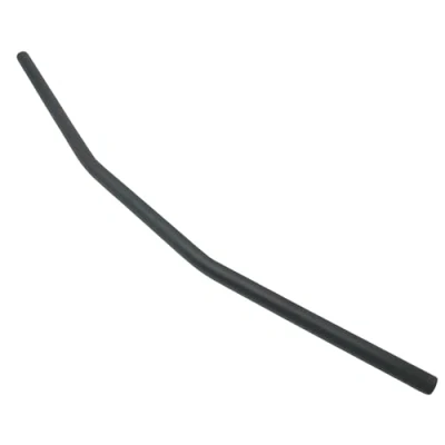 Image of Motorcycle Handlebars 22mm 7/8 inch Drag Bar for Bobber, Streetfighter, Custom Cruiser, Flat Tracker, and Chopper Bikes Matt Black Finish Universal Fit