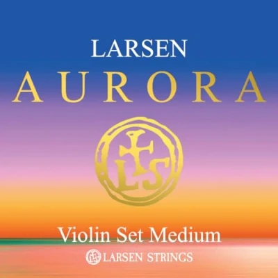 Image of Larsen Aurora 1/4 strings for violin set medium
