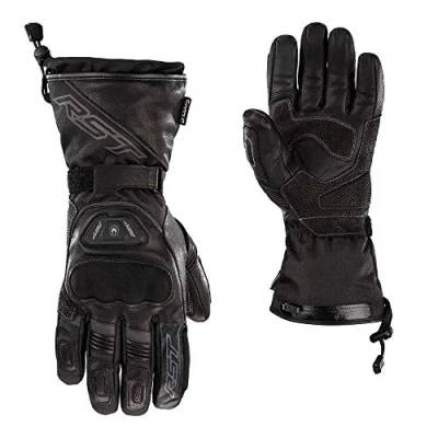 Image of RST Pro Series Paragon 6 Heated CE Mens WP Black Motorcycle Glove L