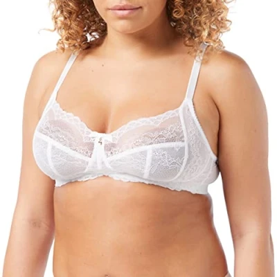Image of Gossard Superboost NON Padded Wired BRA Triangle bra, Women&#039;s, Size: 34D, White