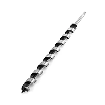 Image of QWORK Auger Drill Bit for Wood, 7/8 Inch Diameter x 16 Length, 3/8 Hex Shank, Long Bits