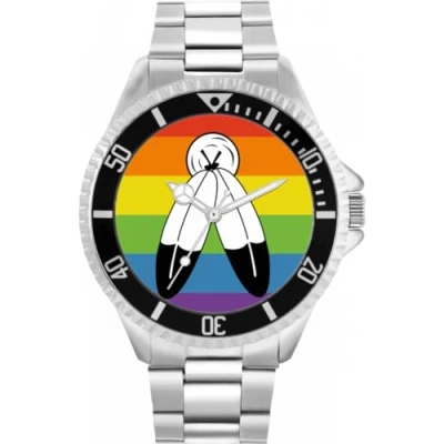 Image of Toff London 42mm Pride Two Spirit Flag Watch