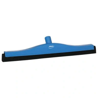 Image of Vikan, Blue Squeegee,Fixed Head,Floor,20&quot;,PP/RB, 7753