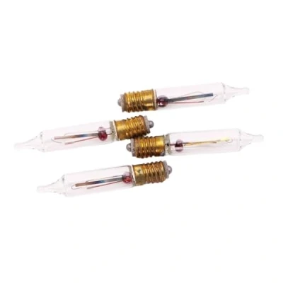 Image of Christmas Concepts® Pack of 4 Clear Screw in Spare Bulbs 12v Replacement Bulbs, No4 CC
