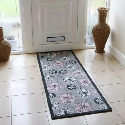 Image of JVL Mega Runner Mat 57 x 150 cm, Dandelion Seeds