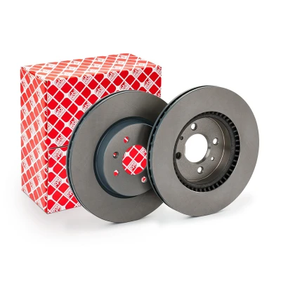 Image of 51712C8500, 51712H8580, 51712Q0000 Brake disc FEBI BILSTEIN 108438 Front Axle 280mm 22mm 4 Hole 100mm internally vented Coated KIA: RIO 4, 3