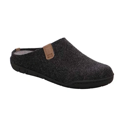 Image of Rohde Mantua, Men’s Open Back Slippers, Gray (Anthrazit 82), 5.5 UK (39 EU)