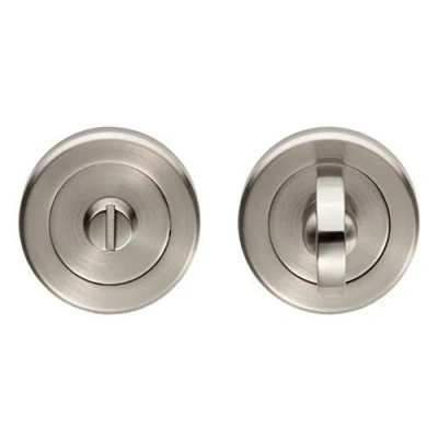 Image of Jiyo.Outdoor Stainless Steel Turn &amp; Release Set for Bathroom Lock Toilet Door Thumb Twist