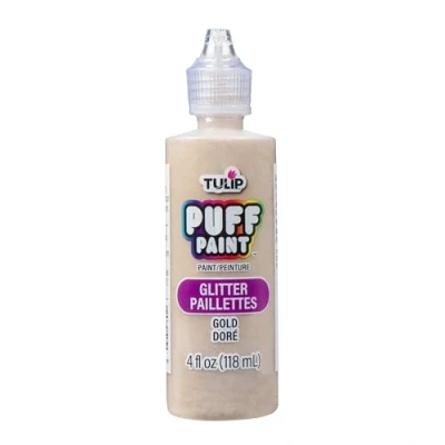 Image of I Love To Create 41301 Tulip Dimensional Fabric Paint, Gold