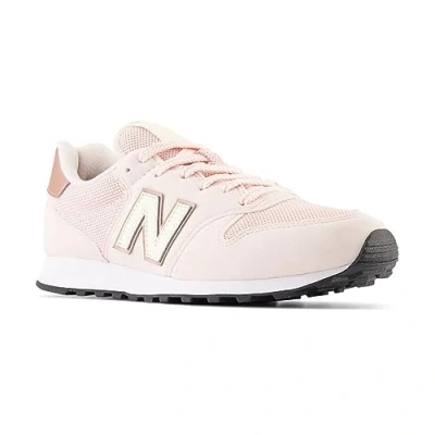 Image of New Balance Women&#039;s 500 Sneaker, Pink, 4 UK
