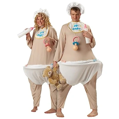 Image of California Costumes Cry Baby Adult Unisex Fancy Dress Costume