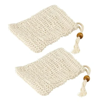 Image of FACKELMANN Soap Bag, Natural, 14 x 9 1 cm