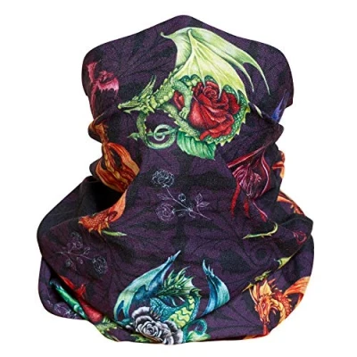 Image of Bodylife Mystic Dragon Seamless Multifunctional Snood Bandana Headwear Neck Tube Gaiter Face Covering