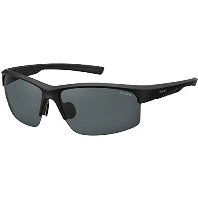 Image of Polaroid PLD 7018/N/S Sports Black/grey Polarised sunglasses