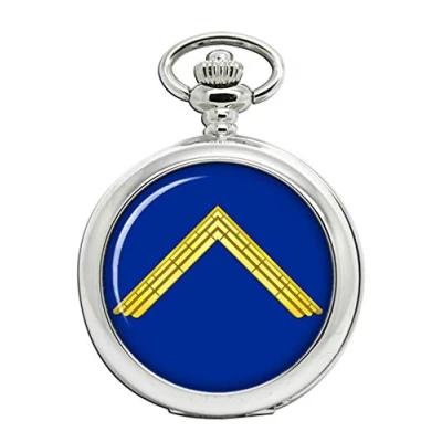 Image of Giftshop UK Masonic Lodge Worshipful Master Full Hunter Pocket Watch