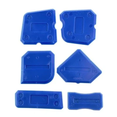 Image of Sealant Finishing Tool, Tool Smooth Professional Finish, Smoother All Sealants, Silicone for Wall Floor Former Caulking Kit,Multi Edge Applicator Mastic