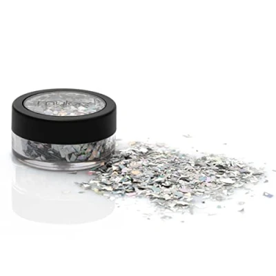 Image of Mylee All That Glitters [Glamorous] 101 Glitter Colour Choices DIY Nail Decoration, Holographic Dust Powder Ideal for Art &amp; Crafts