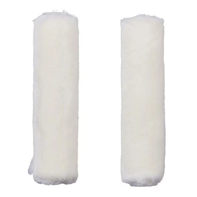 Image of Amtech G4440 4 inch Roller Sleeves, 2 piece 4mm Mohair Extra Short Pile Gloss Paint rollers, Multi colour