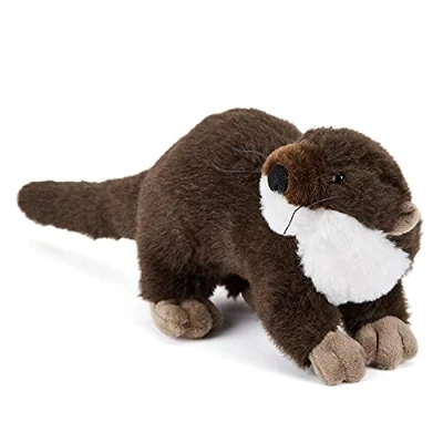 Image of Zappi Co Plush Children&#039;s Stuffed Soft Cuddly Toy Part of Safari Animals Collection, Perfect for Kids (30cm Depth)(Otter)