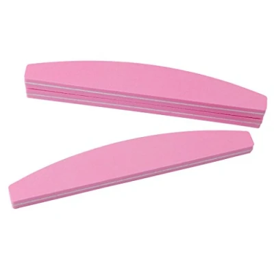 Image of Nail Art Sand Buffer Buffing Tips Manicure Acrylic Gel File Tool 100/180 Grit Files For Nails Bulk