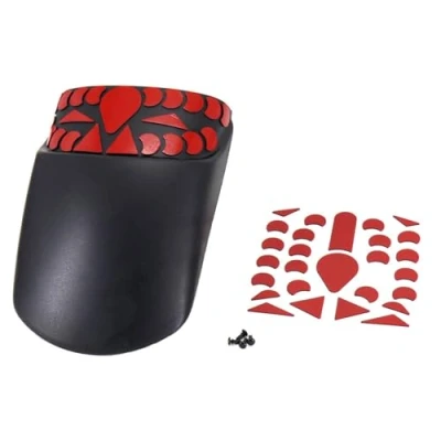 Image of Compatible with Honda NC750X Motorcycle Front Fender Extension Mudguard Extender ABS Wheel Hugger Self adhesive Black Motorbike Accessories