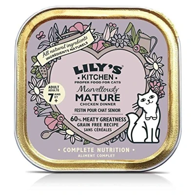 Image of Lily&#039;s Kitchen Marvellously Mature Chicken Supper for Cats (85g)