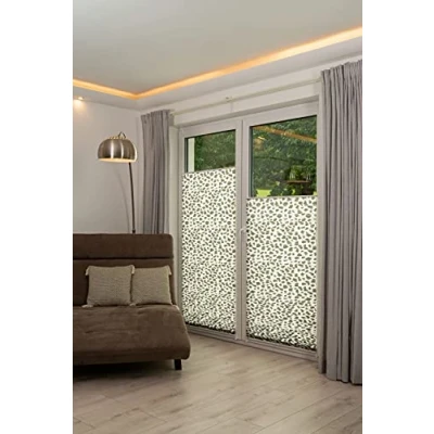 Image of Khome Klemmfix Pleated Blind Stone Grey 50 x 130 cm