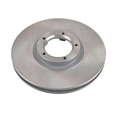 Image of 92VX1125BA, 95VX1125BA Brake disc FEBI BILSTEIN 05646 Front Axle 270mm 24,3mm 5 Hole 100mm internally vented Coated FORD: Transit Mk4 Van