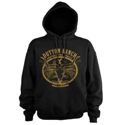 Image of Yellowstone Officially Licensed Protect The Family Hoodie (Black), Medium