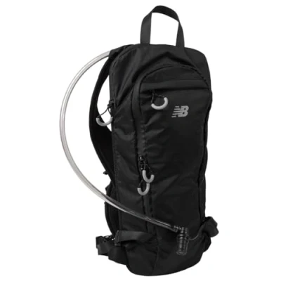 Image of New Balance Men&#039;s Women&#039;s Unisex Running 4L Backpack With Hydration Bladder, One Size Fits Most, Black