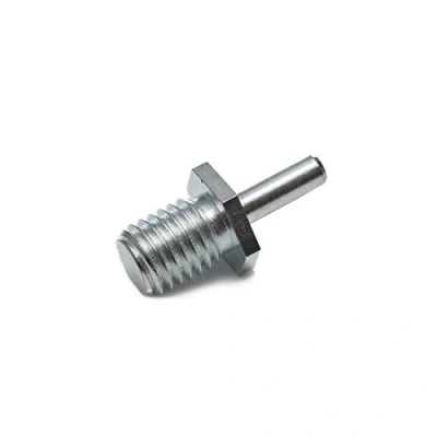 Image of Glass Polish M14x2 Thread to 6.3mm Shank Adapter for Electric Drills Heavy Duty Using Rotary Backing Pad with Drill GP15015