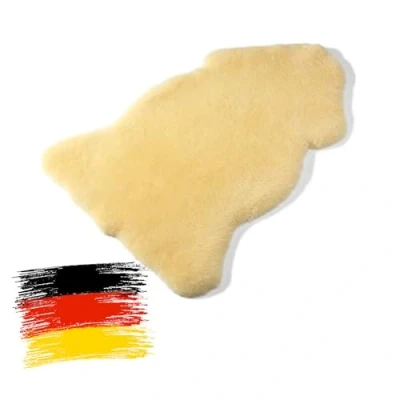 Image of Hofbrucker® 100% Soft Organic Merino Baby Sheepskin Rug, Real Lambskin from Bavaria, Medical Tanning, Free Harmful Substances, Ecologically, Made in Oeko Tex