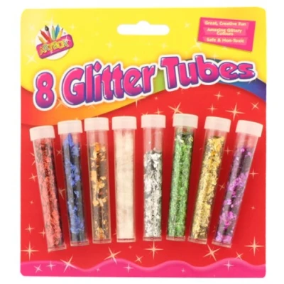 Image of THE ART BOXARTBOX Glitter Tube (Pack of 8), 6087