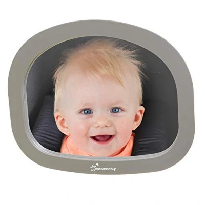 Image of Dreambaby EZY Fit Adjustable Rear view Backseat Mirror Large Wide Angle Model G1228BB