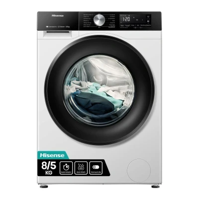 Image of HISENSE 3S Series WD3S8043BW3 WiFi enabled 8 kg Washer Dryer White, White