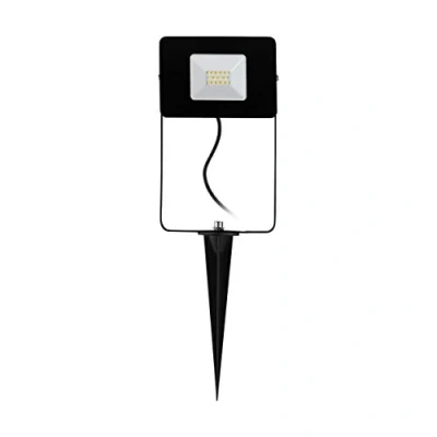 Image of Eglo Lighting Faedo Led Outdoor Spike Flood Light Black IP44