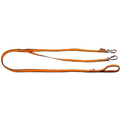 Image of Non Stop dogwear Bungee Leash Double Orange