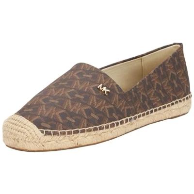 Image of Michael Kors Kendrick Espadrilles, Women&#039;s, Size: 7, Brown Pu