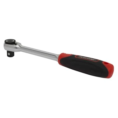 Image of Sealey Premier Compact Head Ratchet Wrench 1/2&quot;Sq Drive Platinum Series