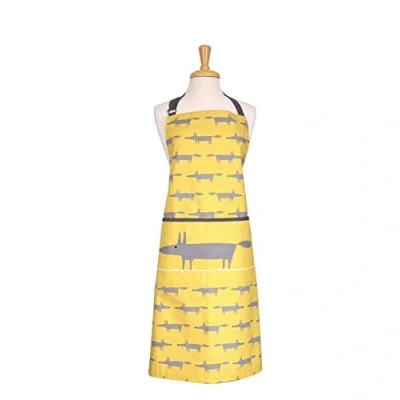 Image of Scion by Dexam Mr Fox Adult Apron Yellow