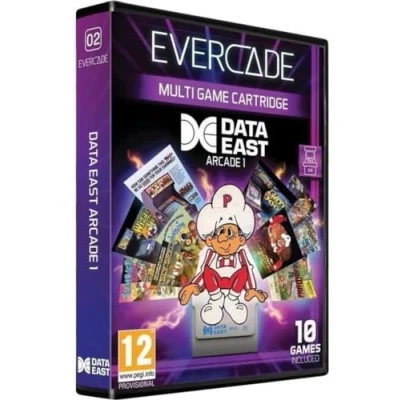 Image of Evercade Data East Arcade Cartridge 1 (Electronic Games)