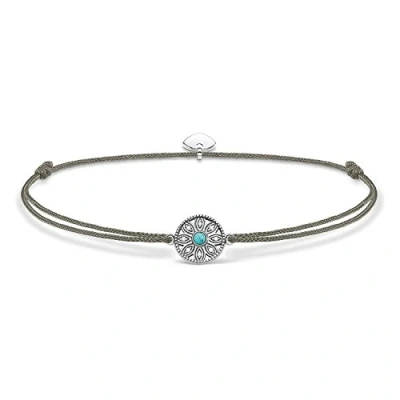 Image of Thomas Sabo Women Anklet Ethno Little Secrets 925 Sterling Silver LSAK002 378 5 L27v