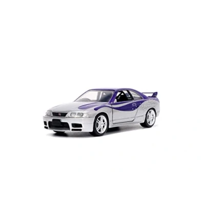Image of Fast &amp; Furious 1:32 1995 Nissan Skyline GT R(BNCR33) Die Cast Car, Toys for Kids and Adults