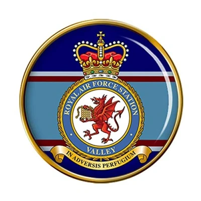 Image of RAF Station Valley Pin Badge