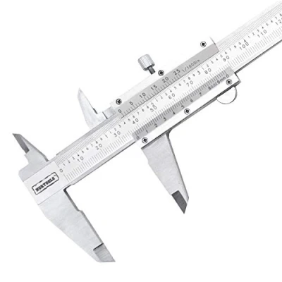 Image of NORTOOLS Professional Vernier Caliper Stainless Steel for Inside, Outside, Depth and Step Measurements,6 Inch/150mm/0.001&quot;/0.02mm Strictly QC pc by