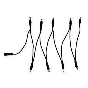 Image of 6 7 8 9 Way Ibanez Guitar Effects Pedal Daisy Chain Power Supply Splitter Cable