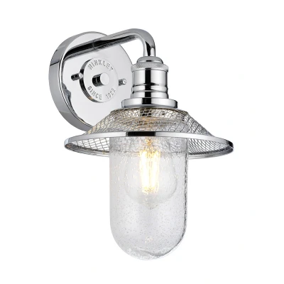 Image of Hinkley Rigby 1 Light Wall Polished Chrome IP44